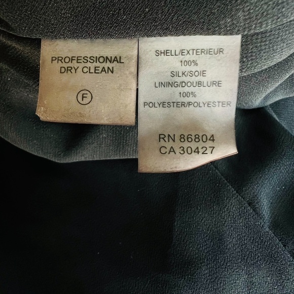 Magaschoni 100% Silk Sequin Black Mini Dress - Picture 9 of 9